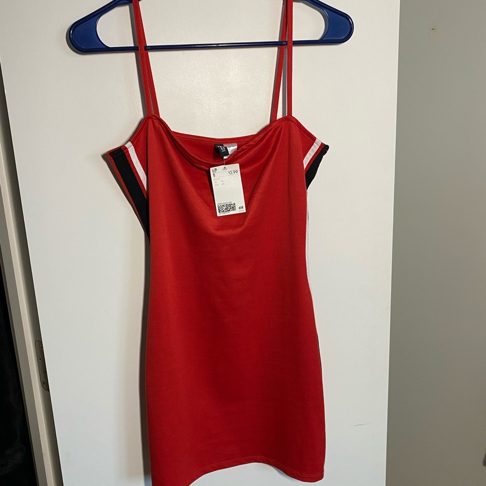 Spaghetti strap bodycon dress